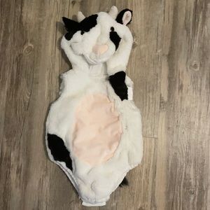 Pottery barn baby cow costume